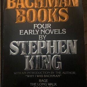 Stephen King Bachman Books Paperback